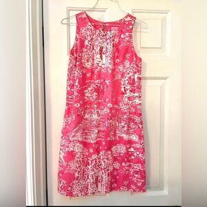 Lilly Pulitzer Vintage beach print Dress. Size 0